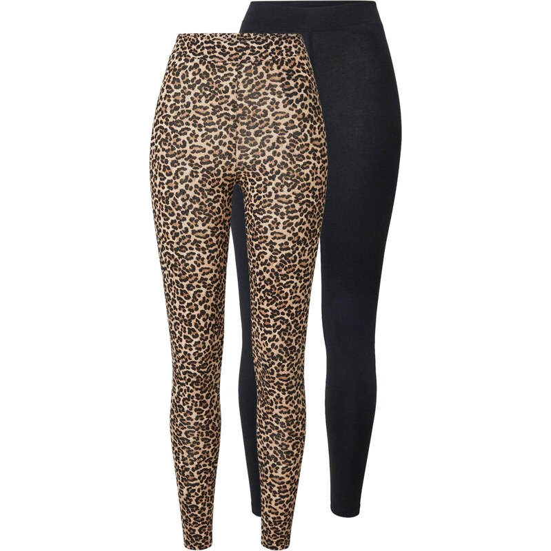 ONLY Legíny ONLLIVE LOVE nebielená / brokátová / čierna 63818652