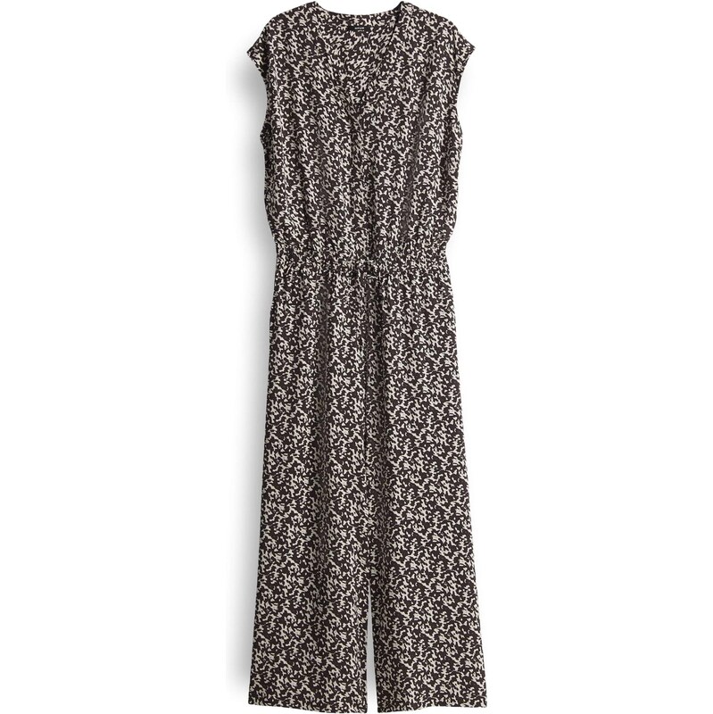 OPUS Overal Moneli tmavohnedá / biela 63818670