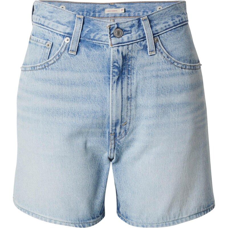 LEVIS Džínsy Cinch Mid-Thigh Short svetlomodrá 63818651