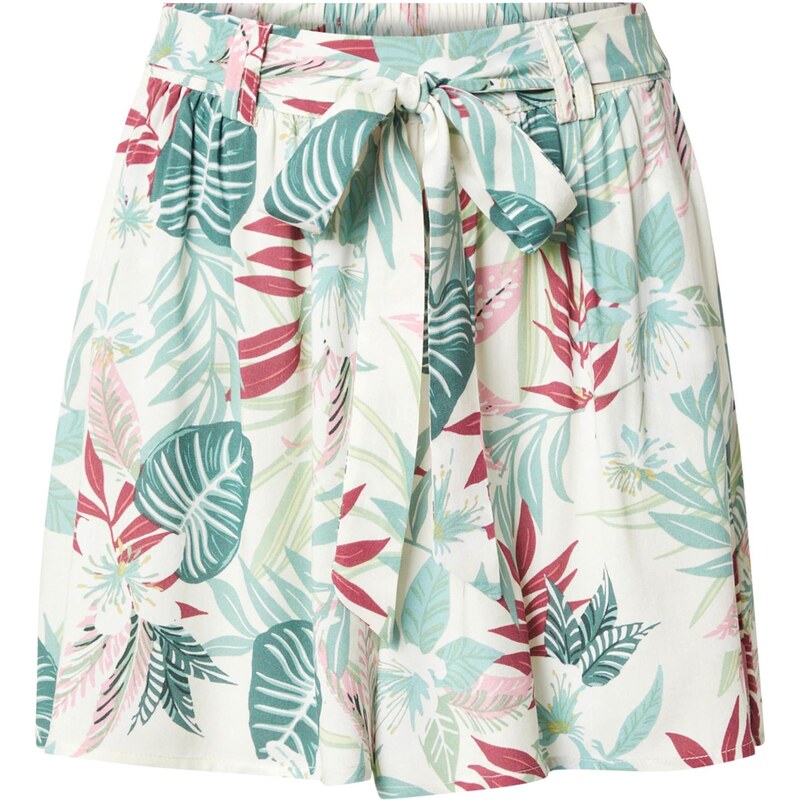 ONLY Plisované nohavice ONLNOVA mätová / jedľová / ružová / vínovo 64882506