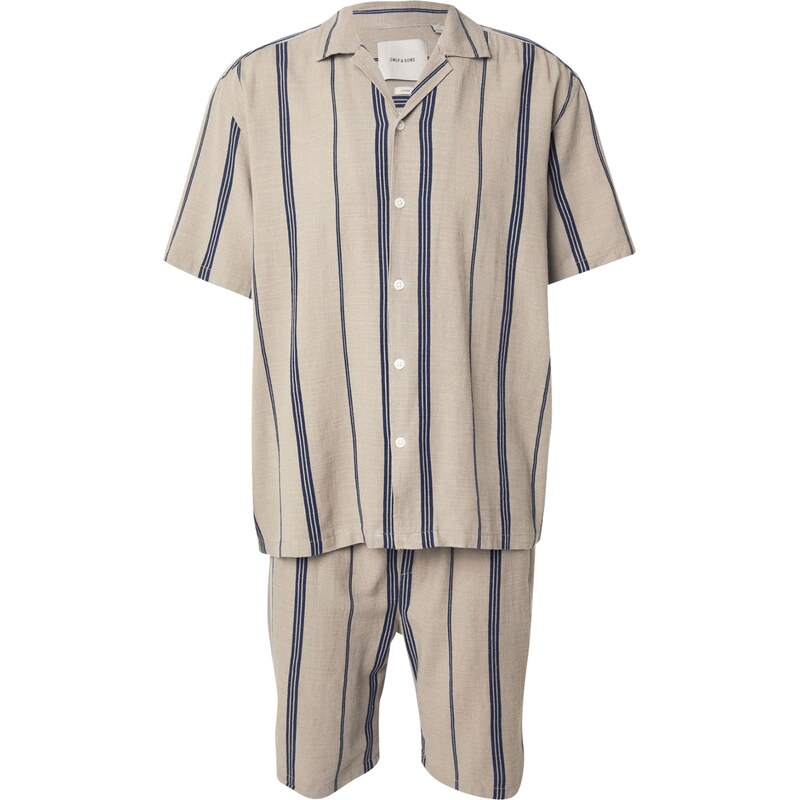 Only & Sons Oblek ONSTINUS STEPAN námornícka modrá / olivová 63854059