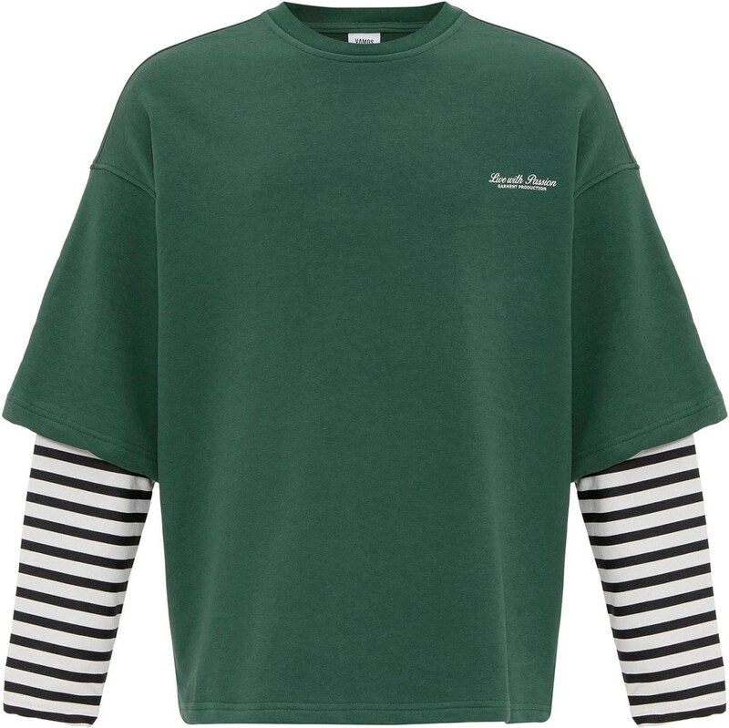 Dandalo Mikina zelená / biela 64520001