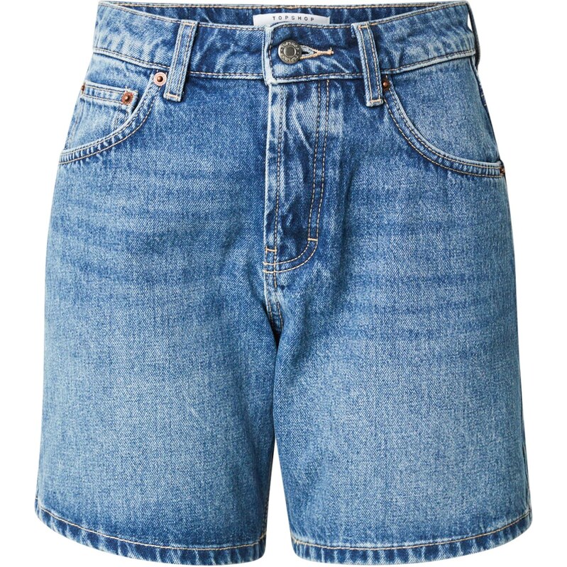 TOPSHOP Džínsy Editor modrá denim 66056964