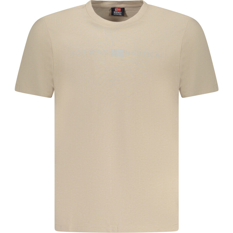 NORWAY 1963 Pánske béžové tričko s krátkym rukávom 64705618
