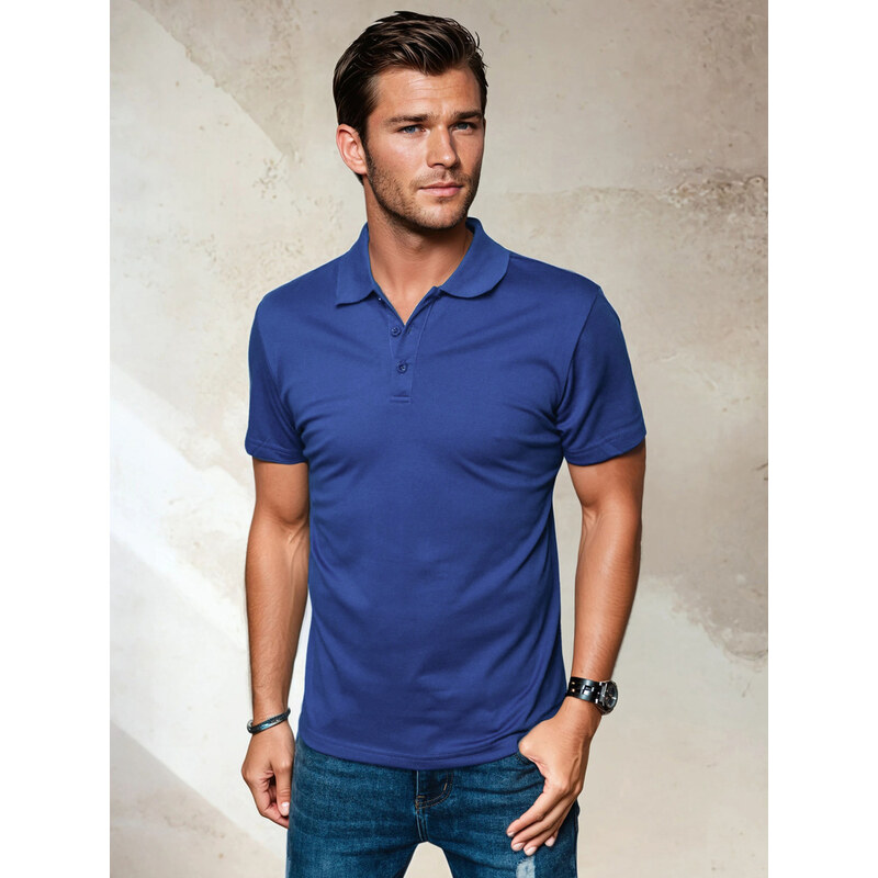 Pánske polo tričko tmavo šedé Dstreet PX0509 65504404