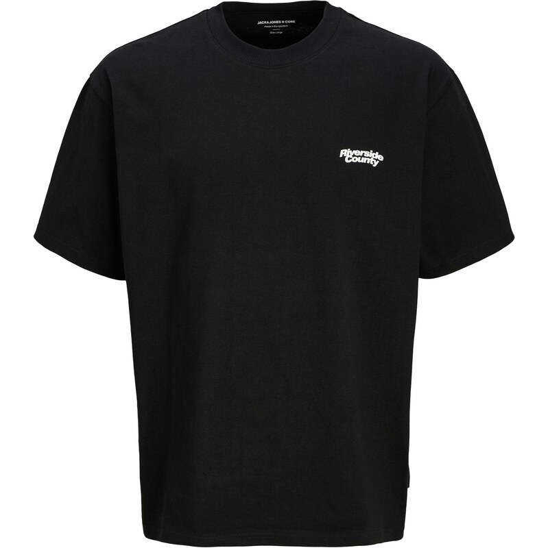 Jack & Jones Junior Tričko JCORETREAT TYPOGRAPHIC žltá / čierna / 63834223