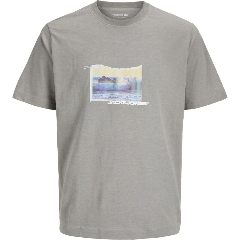 JACK & JONES Tričko JCOSAGO modrá / pastelovo žltá / sivá / biela 63834345