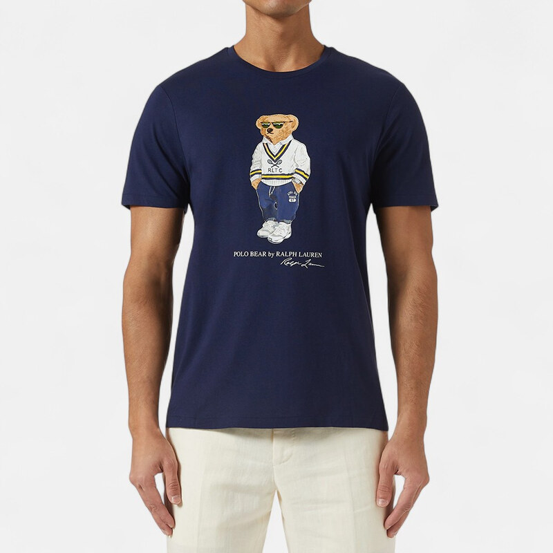 Pánské modré triko Ralph Lauren 56239 63842526