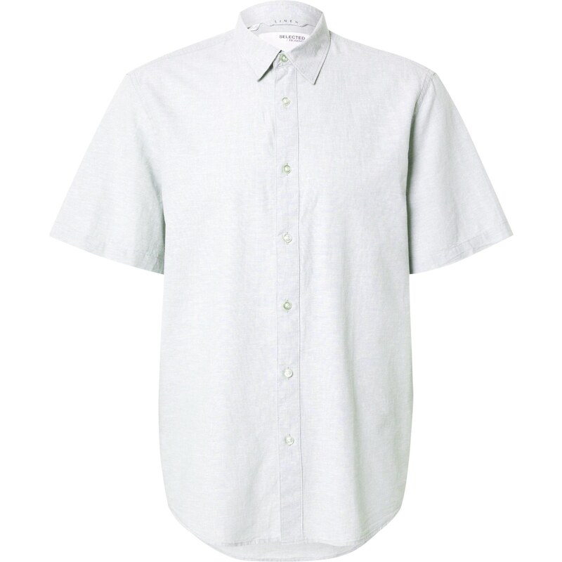 SELECTED Košeľa pastelovo zelená 63311384