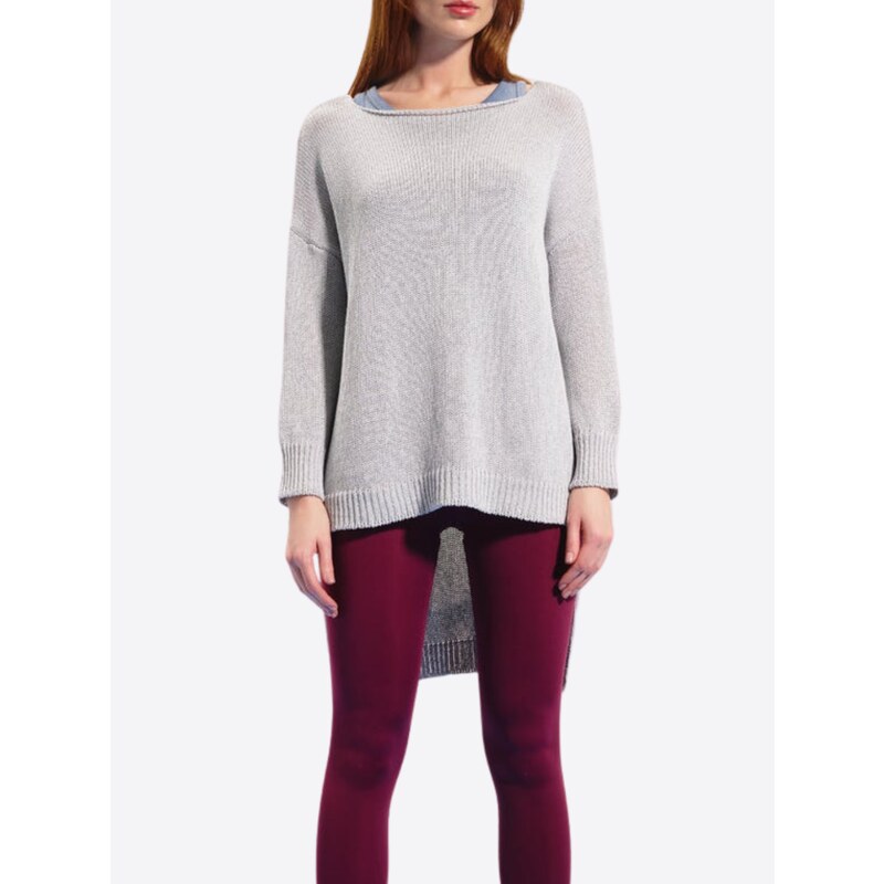 #VDR Knit Grey sveter 63849931