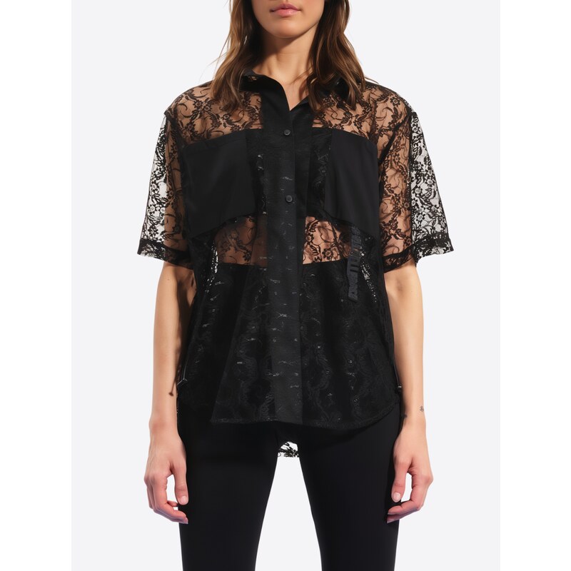 #VDR Lace Black košeľa 63849923