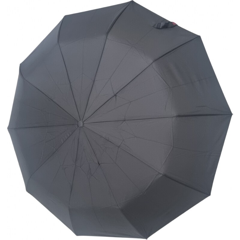 Katrins Fashion Dáždnik panský čierny poloautomat 63850191