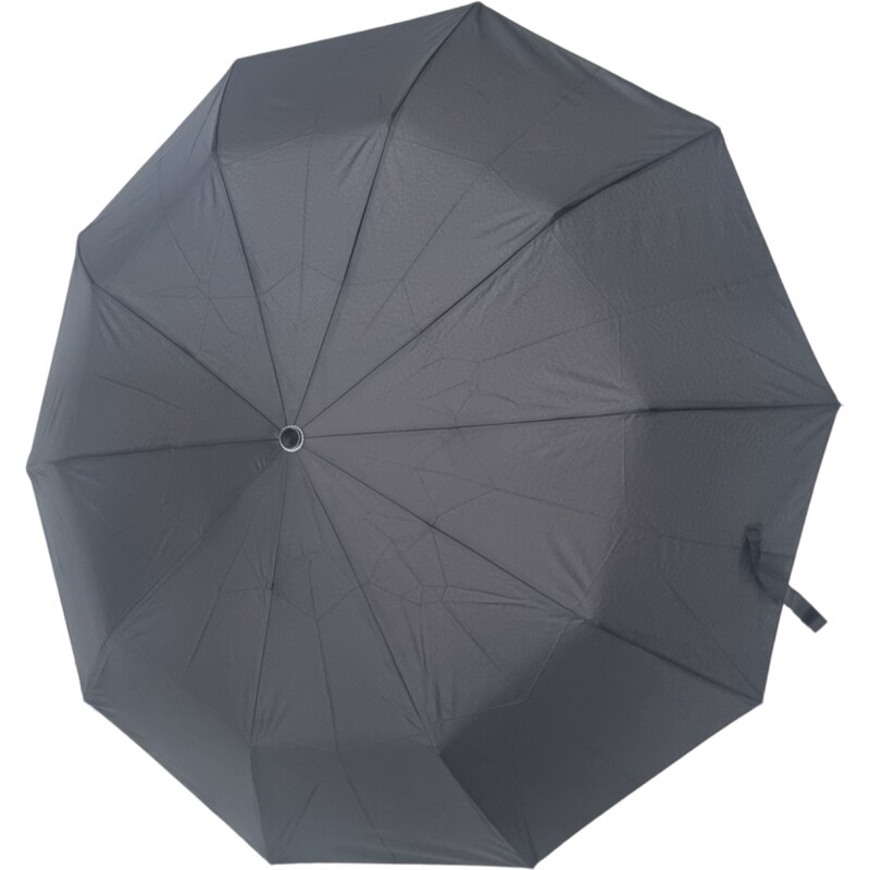 Katrins Fashion Dáždnik čierny poloautomat 63850192