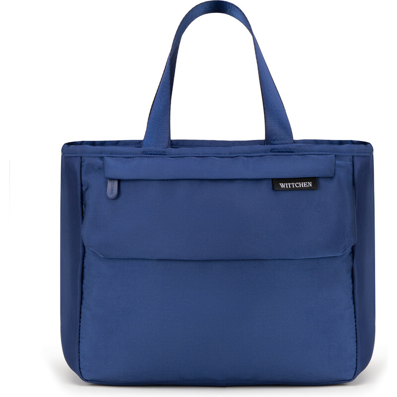 Wittchen Obedová taška s predným vreckom modrá 56-3-023-95 66134687