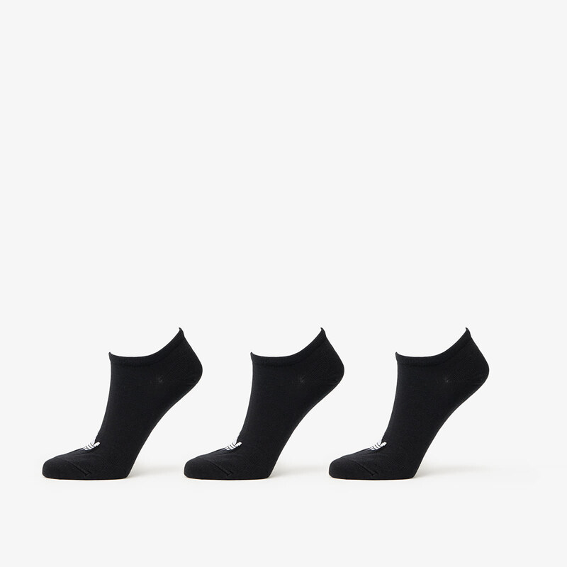 adidas Originals adidas Liner Socks 3-Pack Black/ Medium Grey Heather/ 63866905