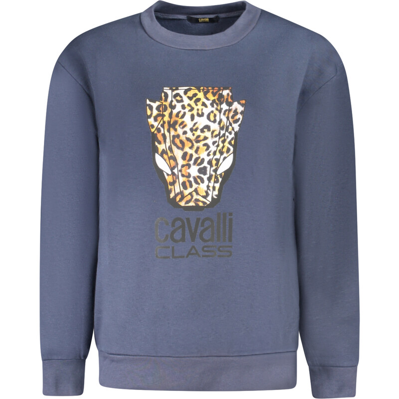 Štýlová Dámska Mikina bez zipsu Eladia CAVALLI CLASS modrá 66011679