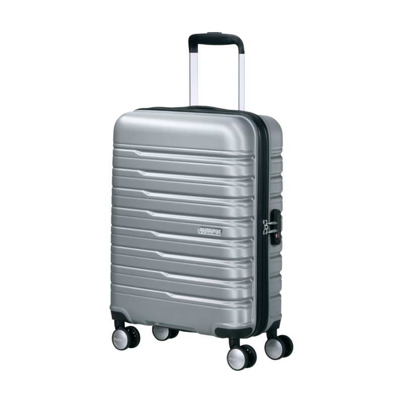 American Tourister FLASHLINE SPINNER 55 Sky Silver 64082601