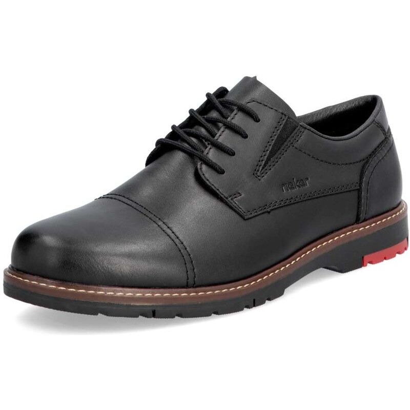 Pánske poltopánky RIEKER 10521-00 čierna W5 55294371