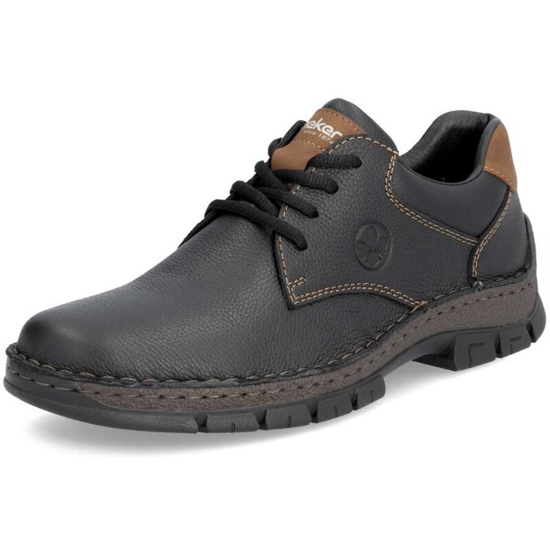 Pánske poltopánky RIEKER 12213-00 čierna W5 55294375