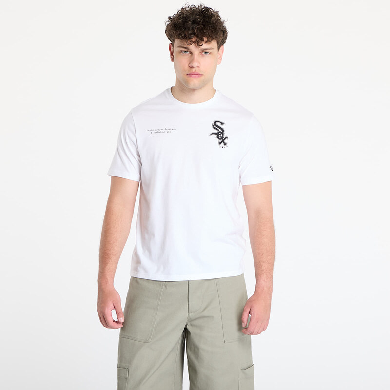 Tričko New Era Chicago White Sox Arch Graphic Regular Tee UNISEX White 63866911
