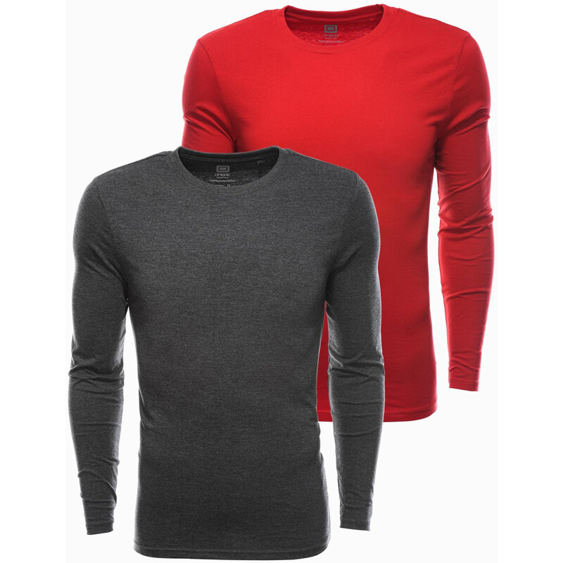 Ombre Mens plain longsleeve - mix 2 64770910
