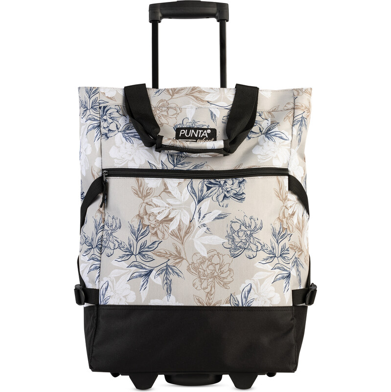 Punta Nákupní taška na kolečkách Print - sand/black 63868706