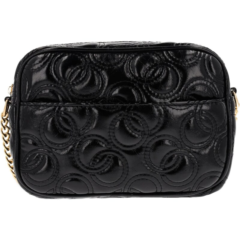 faina Listová kabelka čierna 64062938