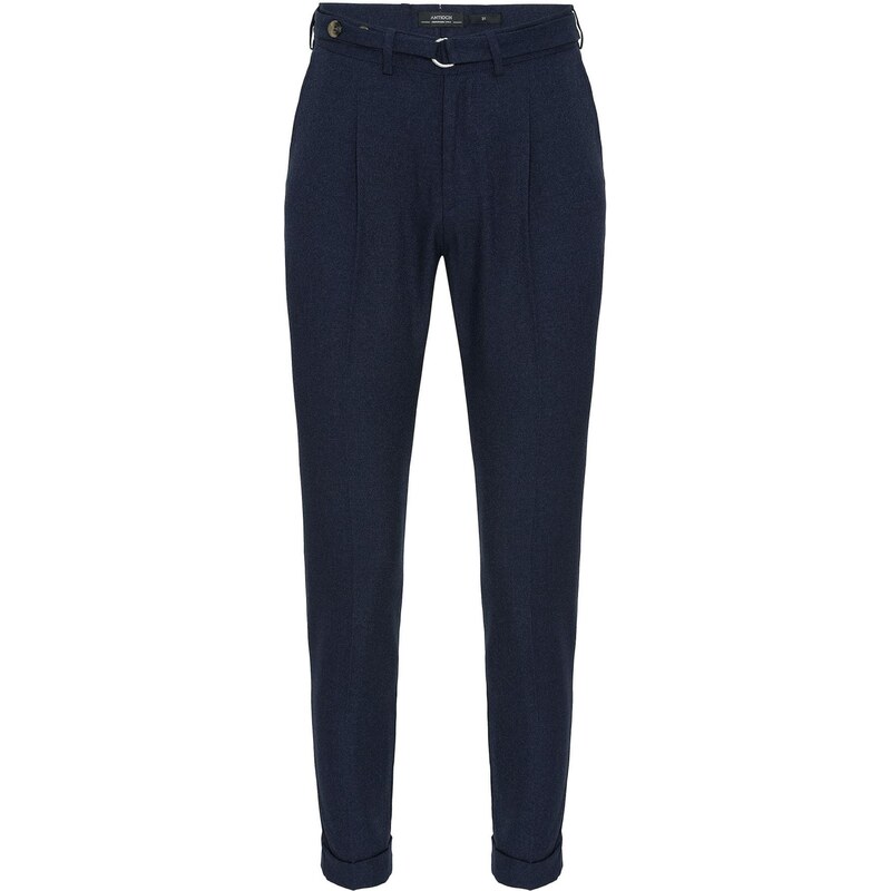 Antioch Plisované nohavice námornícka modrá 65647469