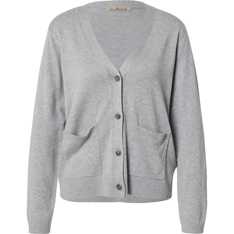 Smith&Soul Kardigán sivá melírovaná 64484025
