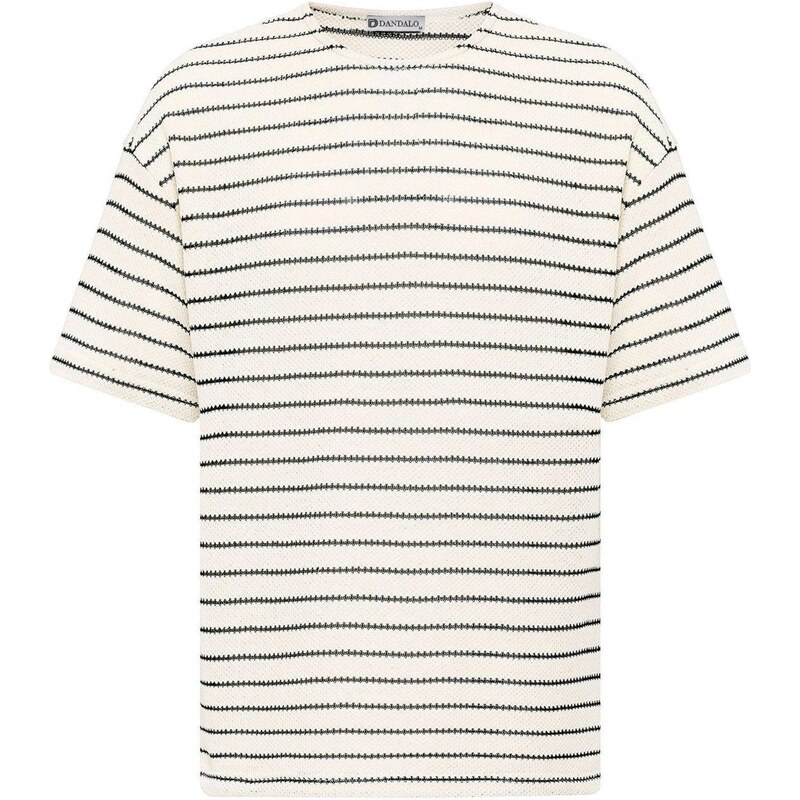 Dandalo Tričko kaki / biela 65653788