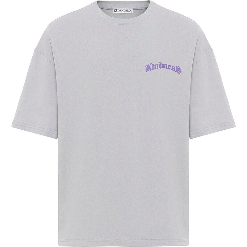 Dandalo Tričko sivá / tmavošedá / fialová / čierna 65905454