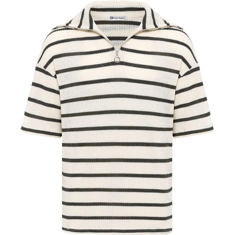 Dandalo Tričko kaki / biela 65905453