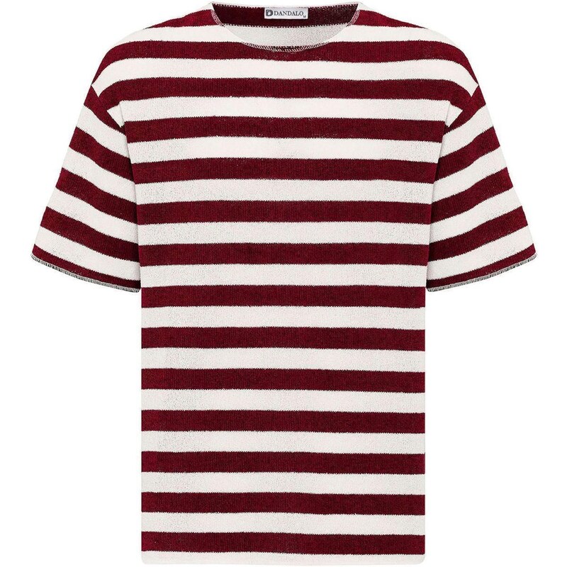 Dandalo Tričko bordová / biela 65653807