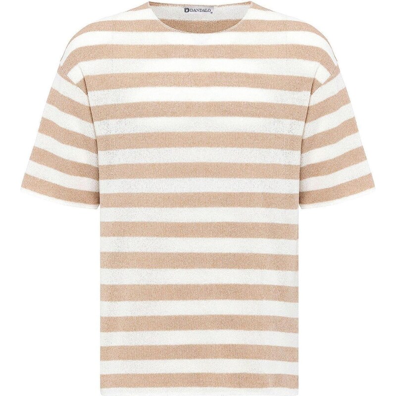 Dandalo Tričko béžová / biela 65653813