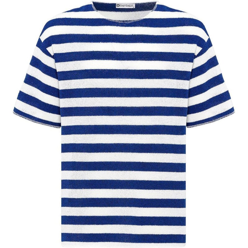Dandalo Tričko tmavomodrá / biela 65653834