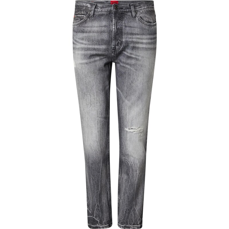 HUGO Džínsy 634 tmavosivá 63874448