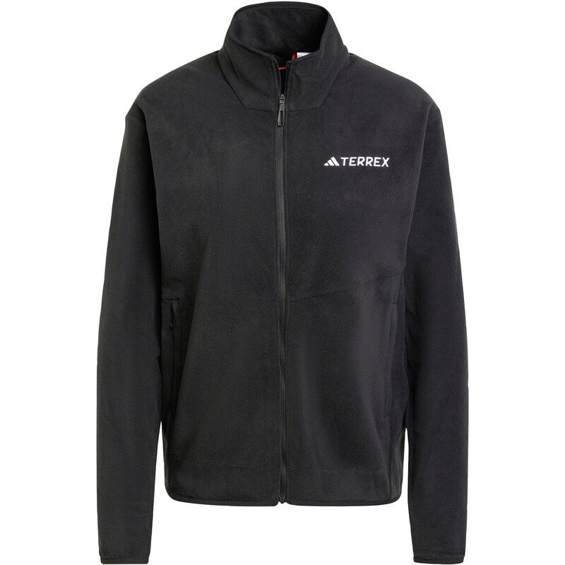 ADIDAS TERREX Funkčná flisová bunda čierna / biela 63940712