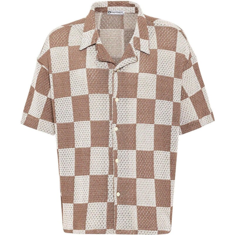 Dandalo Košeľa brokátová / šedobiela 65653781