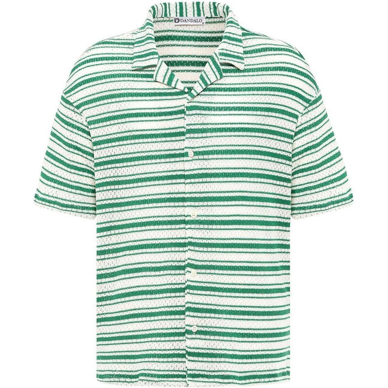 Dandalo Košeľa smaragdová / biela 65653773