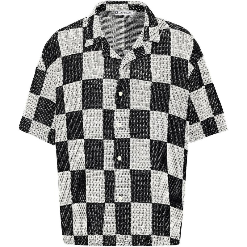 Dandalo Košeľa sivá / čierna 65653774