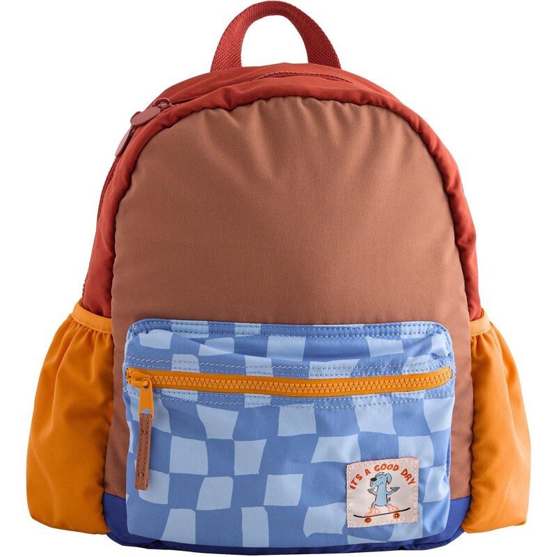 Next Batoh zafírová / hnedá / tmavooranžová / tmavočervená 65651470
