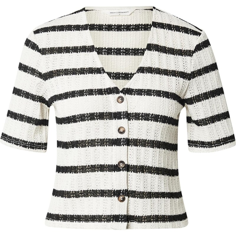 MSCH COPENHAGEN Kardigán Kenja krémová / čierna 63874413