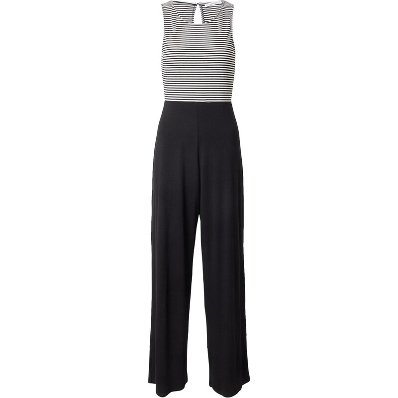 ABOUT YOU Overal Jocelyn čierna / biela 65880044