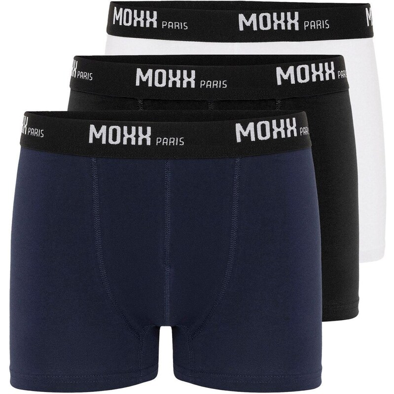 Moxx Paris Boxerky námornícka modrá / čierna / biela 65653742