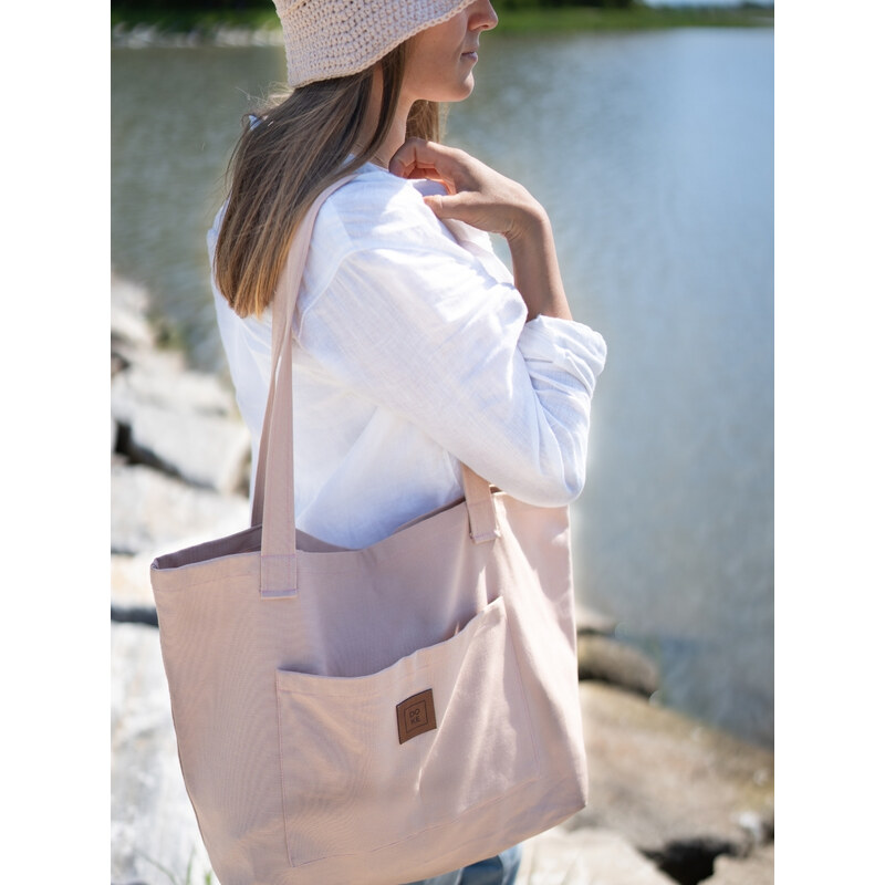 DOKE Bavlnená taška Ann powder 63926662