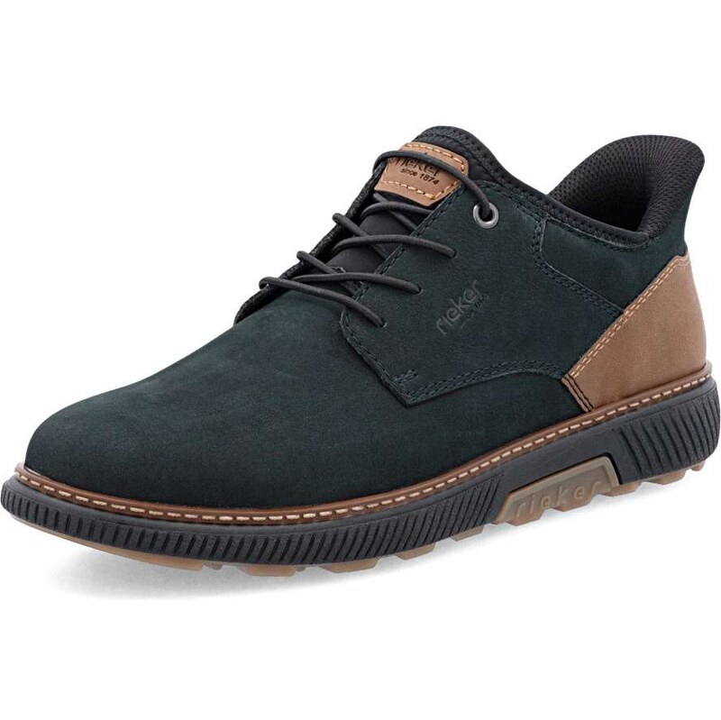 Pánske poltopánky RIEKER B3357-15 modrá W5 63889898