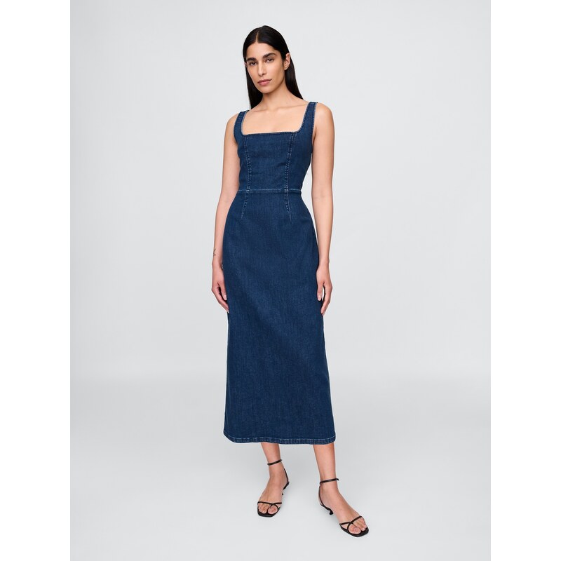 GAP Dámske Džínsové midi šaty 779510-00 66265799