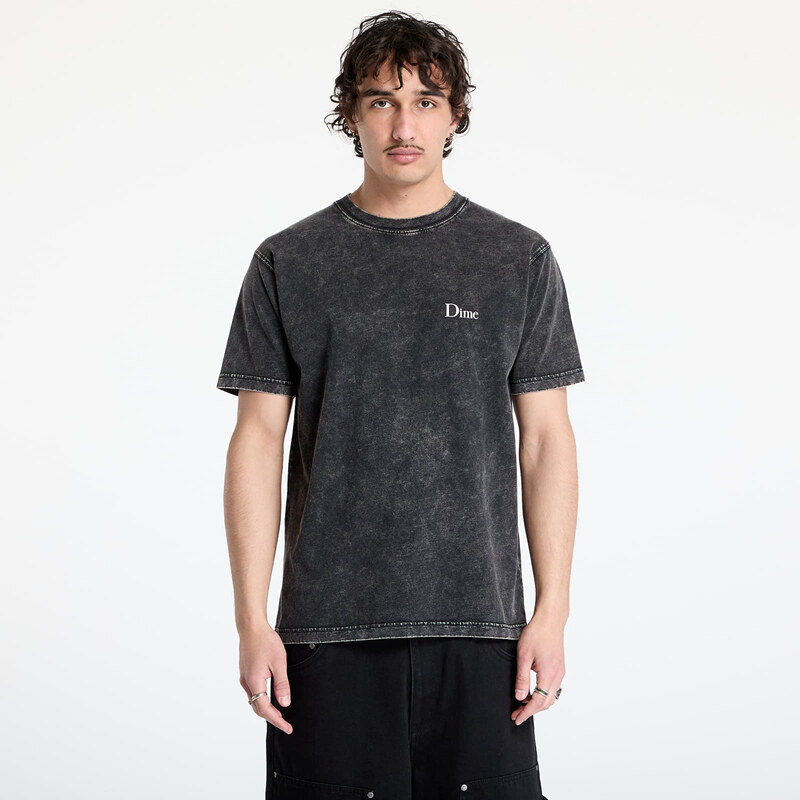 Tričko DIME Classic Small Logo T-Shirt UNISEX Faded Black XS 63893763