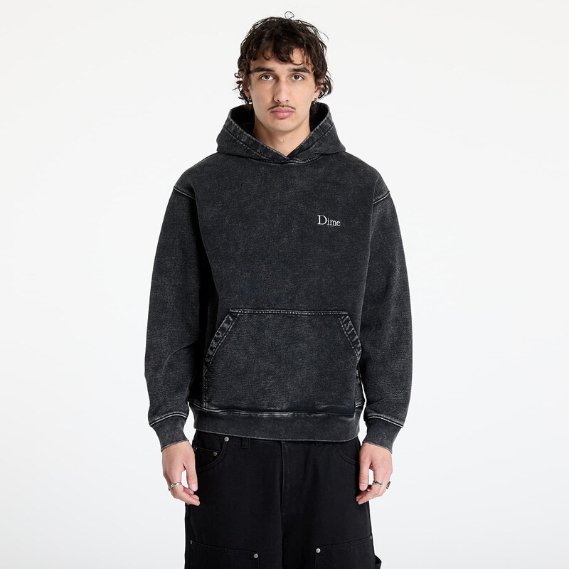 Mikina DIME Classic French Terry Hoodie UNISEX Faded Black S 63893761