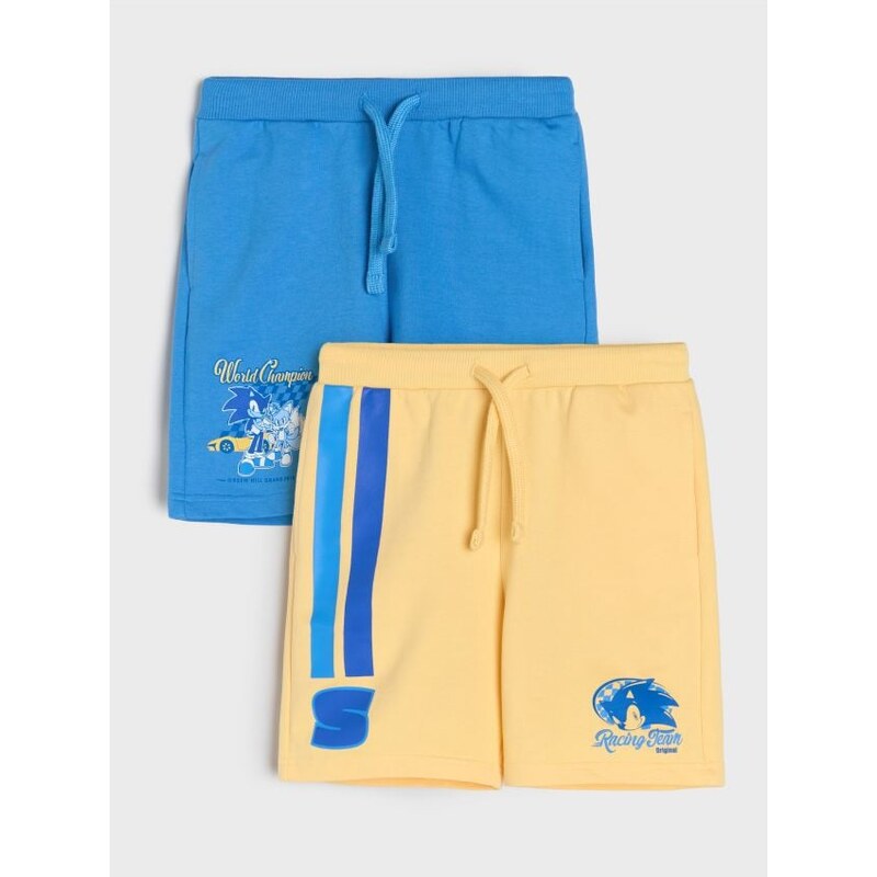 Sinsay - Súprava 2 šortiek Sonic The Hedgehog - viacfarebná 65755688